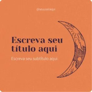 Posts Prontos para Astrologia Pack de Artes Editáveis no Canva