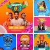 Posts para Carnaval Editáveis no Canva com Artes para Feed e Stories do Instagram