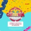 Posts para Carnaval Editáveis no Canva com Artes para Feed e Stories do Instagram