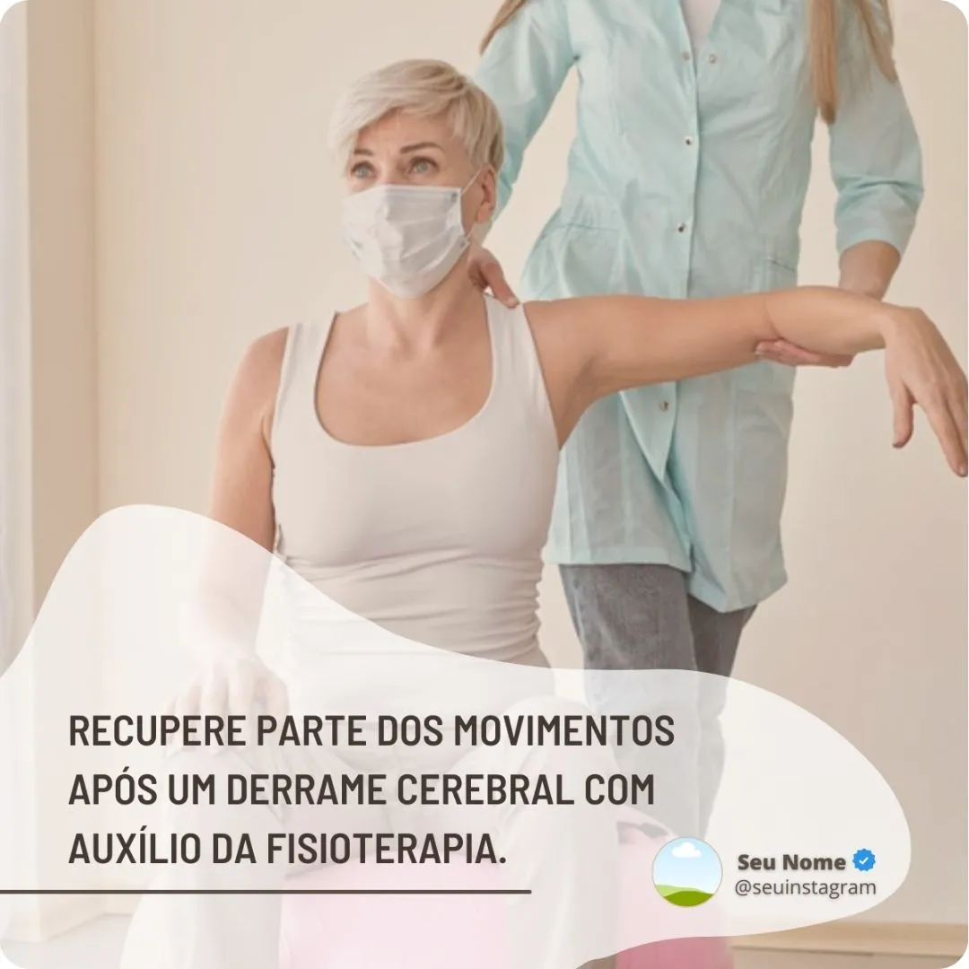 Posts Prontos para Fisioterapia Editáveis no Canva