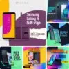 Imagem do produto Posts para Ofertas e Promoções de Smartfones Artes Editáveis no Canva