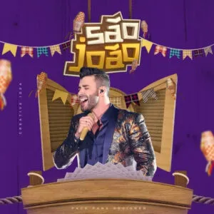 Imagem do Produto Posts Prontos para Eventos Festas Juninas São João Editáveis no Canva