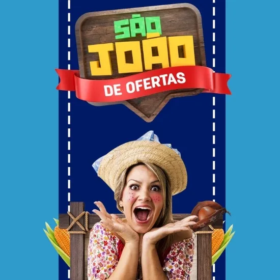 Imagem do Produto Posts Prontos para Festa de São João Editáveis no Canva