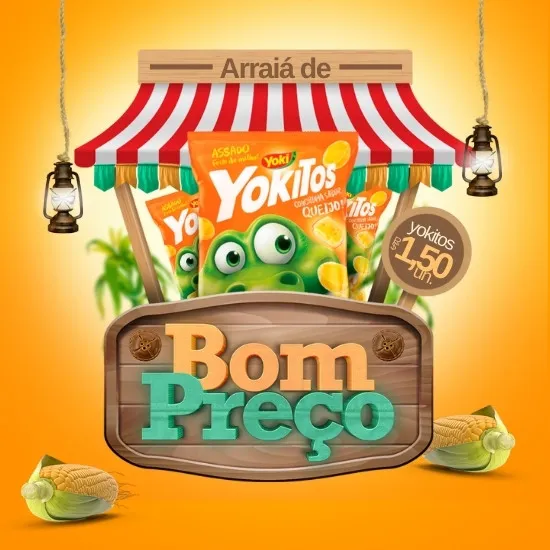 Imagem do Produto Posts Prontos para Promoções Ofertas de São João Festa Junina Editáveis no Canva