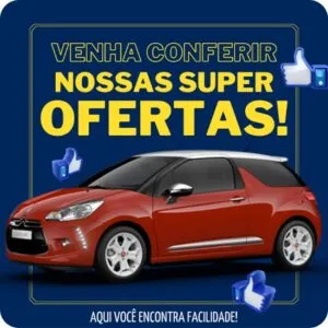Posts para Loja de Carros - Pack Canva com 10 Artes