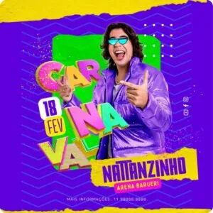 Artes para Festas Shows e Eventos de Carnaval Editáveis no Canva Pack com Posts Prontos para Feed e Stories do Instagram