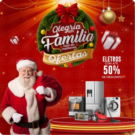 Artes para Ofertas e Promoções de Natal Editáveis no Canva