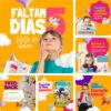 Posts Prontos para Escola Infantil, Creche, Pré-Escola Artes Editáveis no Canva Gratuito