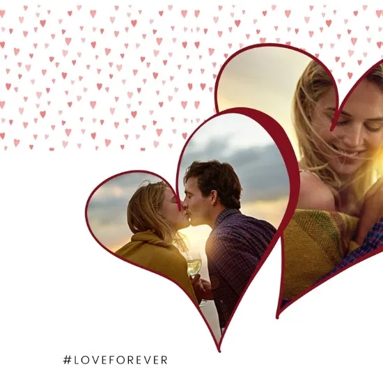 Imagem do Produto Pack de Posts Carrossel Dia dos Namorados Editáveis no Canva