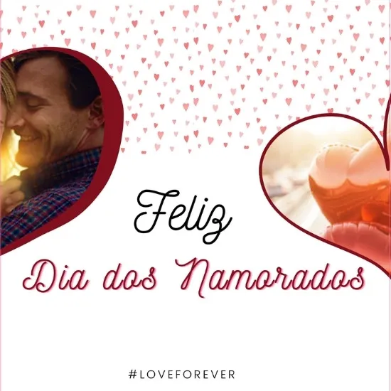 Imagem do Produto Pack de Posts Carrossel Dia dos Namorados Editáveis no Canva