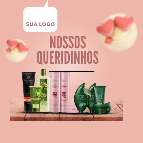 Imagem do Produto Posts para Perfumaria e Loja de Cosméticos Editáveis no Canva com Títulos e Legendas