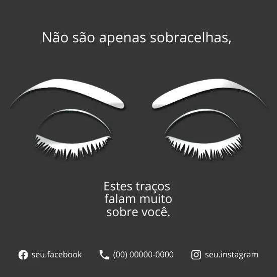 Imagem do Produto Posts Prontos para Salão de Cabeleireiro Editáveis no Canva com Títulos e Legendas