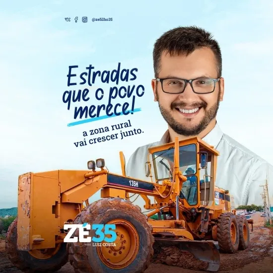 Artes para Campanha Eleições Editáveis no Canva Pack com Títulos e Legendas