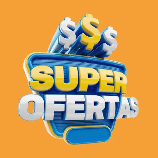 Logotipos Letreiros para Ofertas e Promoções 3D em PNG