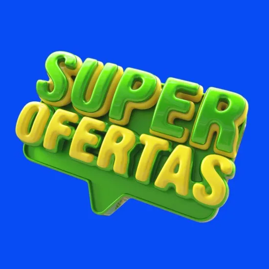 Logotipos Letreiros para Ofertas e Promoções 3D em PNG